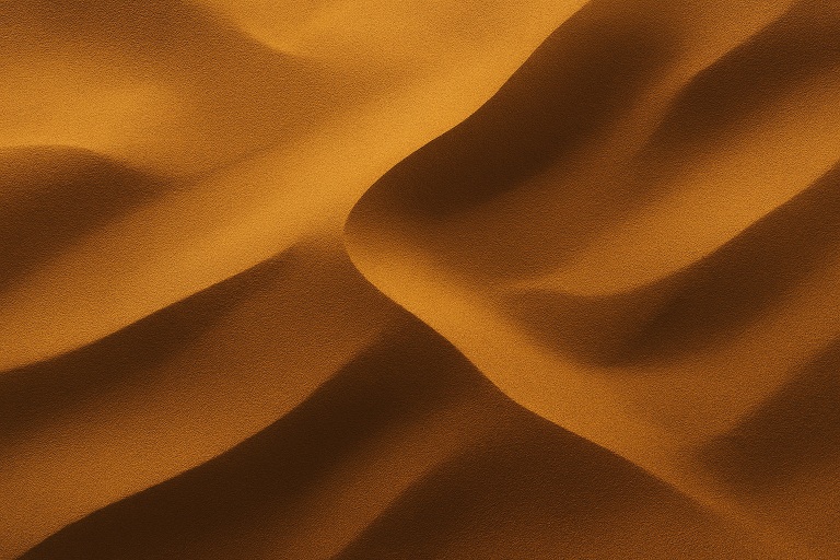 Desert sand dunes aerial 14