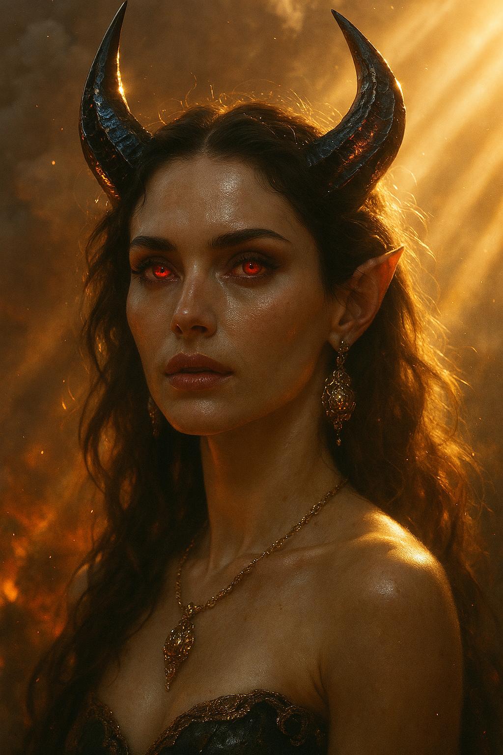 Fallen Elf Sorceress